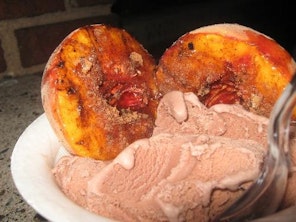 Grilled Peaches