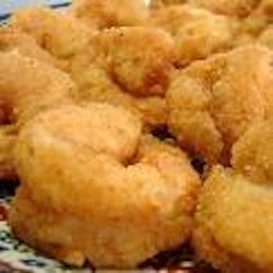 fried butterflied shrimp
