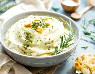 Garlic Mashed Cauliflower