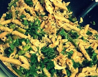 Chicken and Asparagus Pasta