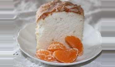Orange-Almond Angel Food Cake
