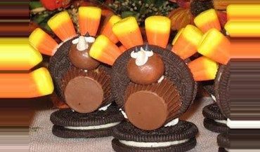 Thanksgiving Candy Turkey