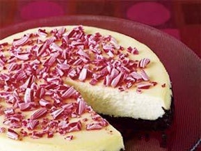 Crushed Peppermint Cheesecake