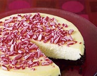 Crushed Peppermint Cheesecake