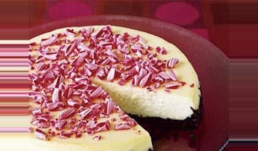 Crushed Peppermint Cheesecake