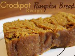 Crock pot Pumpkin Bread