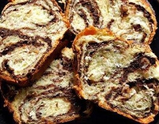 Romanian cake with raisins and Turkish deli…