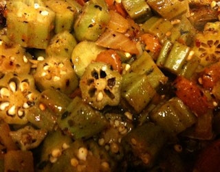 Balsamic Okra