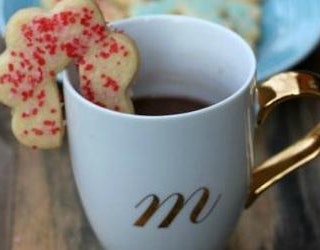 Hanging Coffee Mug Sugar Cookies