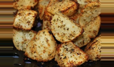 Grilled Breaded Potatoes