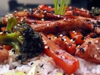 Easy Chicken Teriyaki with Rice