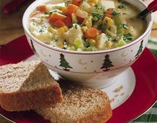 Cheesy Vegetable Chowder