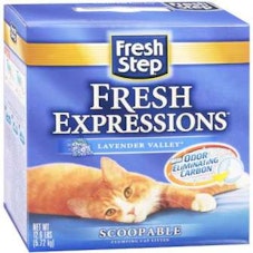 Fresh Step Fresh Expressions Lavender Valley Scoopable Cat Litter