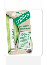 Softlips Organic Lip Balm in Cucumber