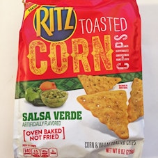 Nabisco  Ritz Salsa Verde Toasted Corn Chips