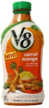 V8 Carrot mango juice
