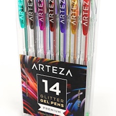 Arteza Glitter Gel Ink Pens Review SheSpeaks - Main Image