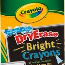 Crayola  Dry Erase Crayons Bright