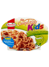 Hormel Compleats Kids Spaghetti & Meatballs