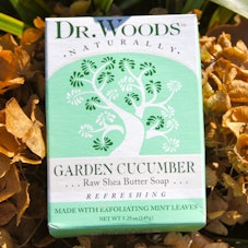 Dr. Woods  Garden Cucumber Raw Shea Butter Soap