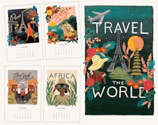Rifle Paper Co. 2016 Desk Calendar - Travel the World
