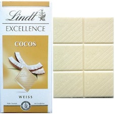 Lindt Excellence White Chocolate White Coconut