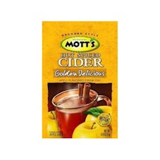 Mott's Golden Delicious Hot Spiced Cider drink mix