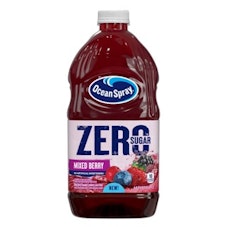 Ocean Spray Zero Sugar mixed berry flavored cranberry juice drink