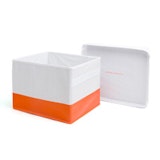 Poppin White Collapsible Storage Box