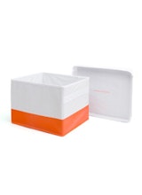 Poppin White Collapsible Storage Box