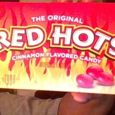Ferrara Candy Company The Original Red Hots Cinnamons Flavored Candy