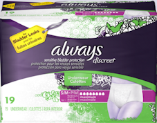 Always Discreet Incontinence Underwear Maximum Absorb Large - 17
