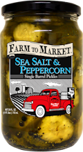 Farm to Market by Best Maid Sea Salt & Peppercorn Pickles