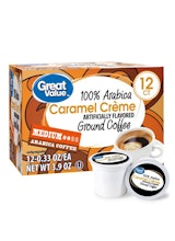 Great Value Coffees Caramel Creme Ground Coffee K cups