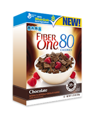 Fiber One  80 Calories Chocolate Cereal