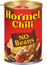 Hormel Chili No Beans