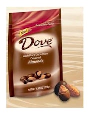Dove Rich Dark Chocolate Covered Almonds