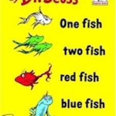 Dr. Seuss One Fish, Two Fish, Red Fish, Blue Fish Review