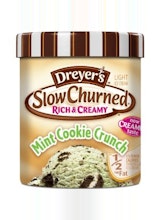 Dreyers Mint Cookie Crunch Slow Churned Ice Cream