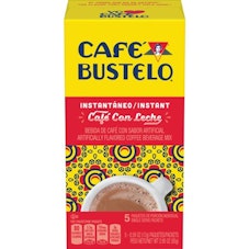 Cafe Bustelo with Leche Packets cafe bustelo instant coffee with milk packets