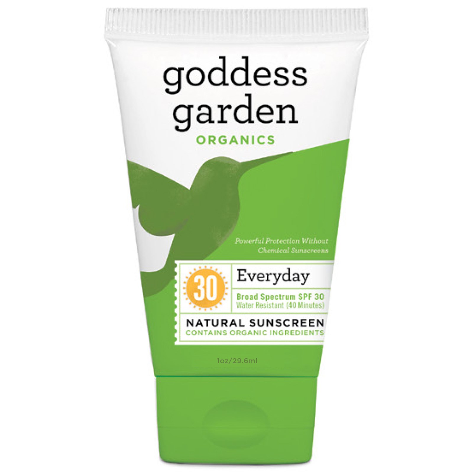 goddess green sunscreen