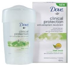 Dove  Clinical Protection Antiperspirant Deodorant