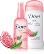 Dove Ultimate go fresh Body Mist