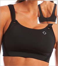 Jubralee sports bra, Moving Comfort ----supposed to be good for  breastfeeding and working out (has velcro straps)