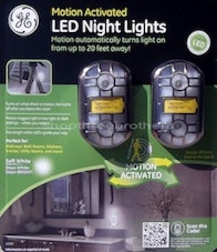 GE Motion Activated lights