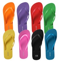 Flip flops hot sale navy