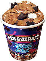 Ben and Jerry's Phish Food Ice Cream