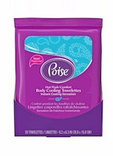 Poise Cooling Towelettes