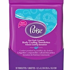Poise Cooling Towelettes