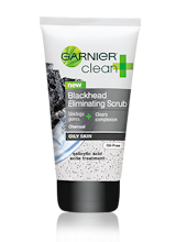 L'Oreal  Garnier Clean + Blackhead Eliminating Scrub 